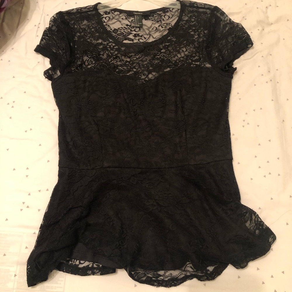COPY - 3 for $12 Forever 21 Lace Top